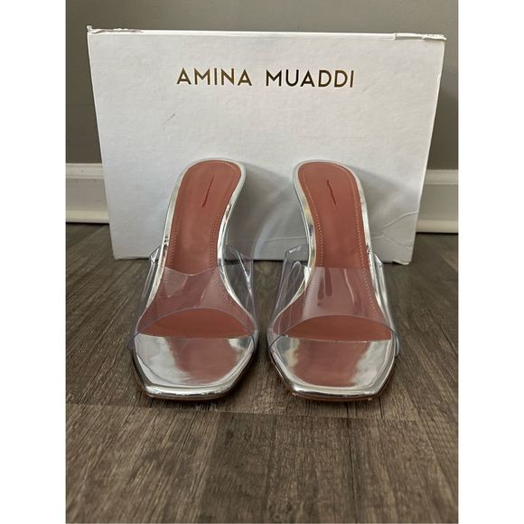 AMINA MUADDI Lupita PVC wedge mules Size 41 (11)
$1140 - Picture 5 of 13